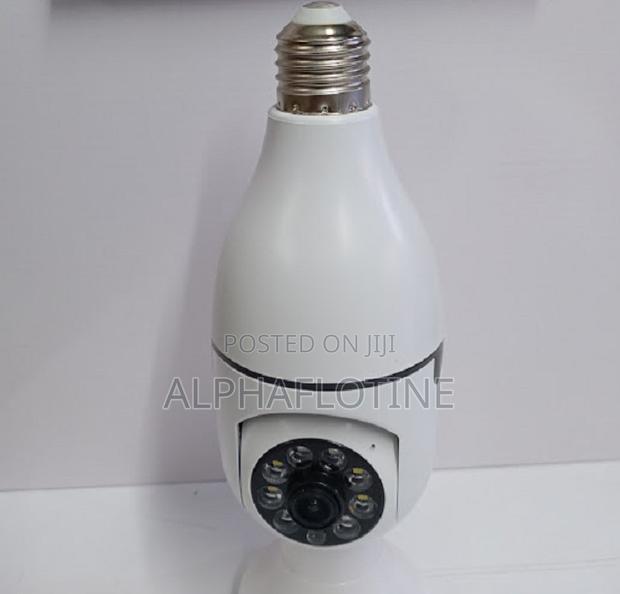 Rotating PTZ Wireless Wi-Fi Nanny CCTV Bulb Security Camera