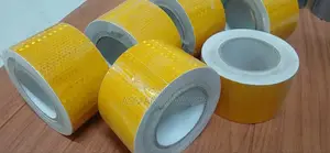 Reflective Tape Yellow 3"×25mtrs