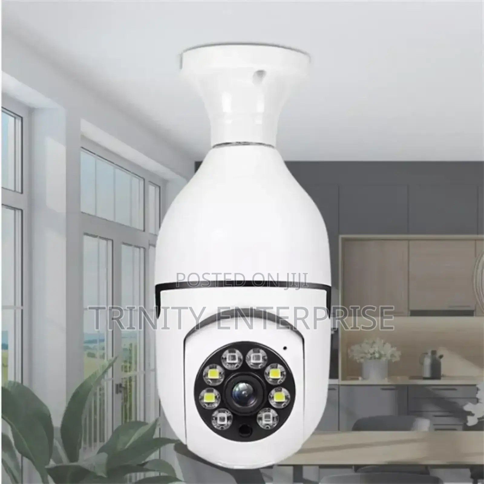 Wifi CCTV Bulb Camera Full Hd With 1080p Resolution Nanny Bulb Camera