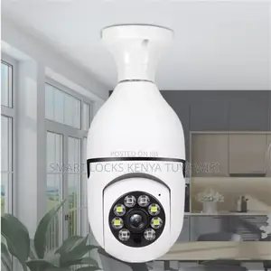 Wifi CCTV Bulb Camera Full Hd With 1080p Resolution Nanny Bulb Camera