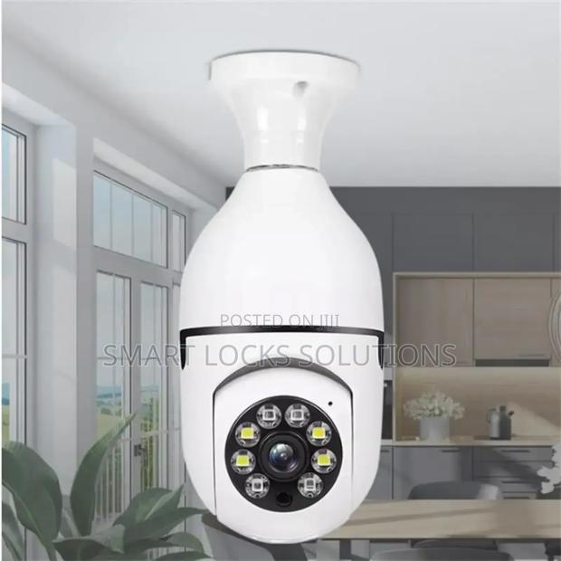 Wifi CCTV Bulb Camera Full Hd With 1080p Resolution Nanny Bulb Camera - thumbnail 2