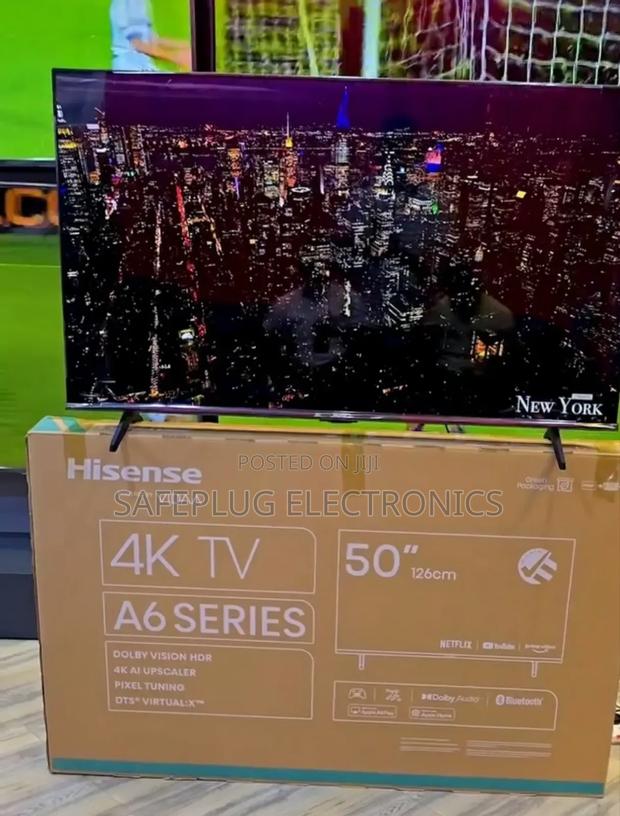 Hisense 50inch Qled Smart Android Television - main view