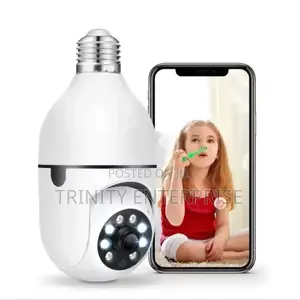 Wifi CCTV Camera 1080p Wireless 360 Degree CCTV Security Light