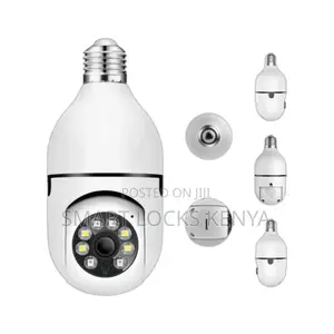Wifi CCTV Camera 1080p Wireless 360 Degree CCTV Security Light