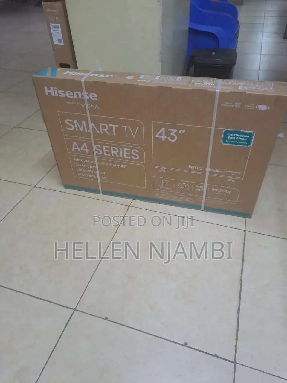 Hisense A4kseries 43inch Smart Tv