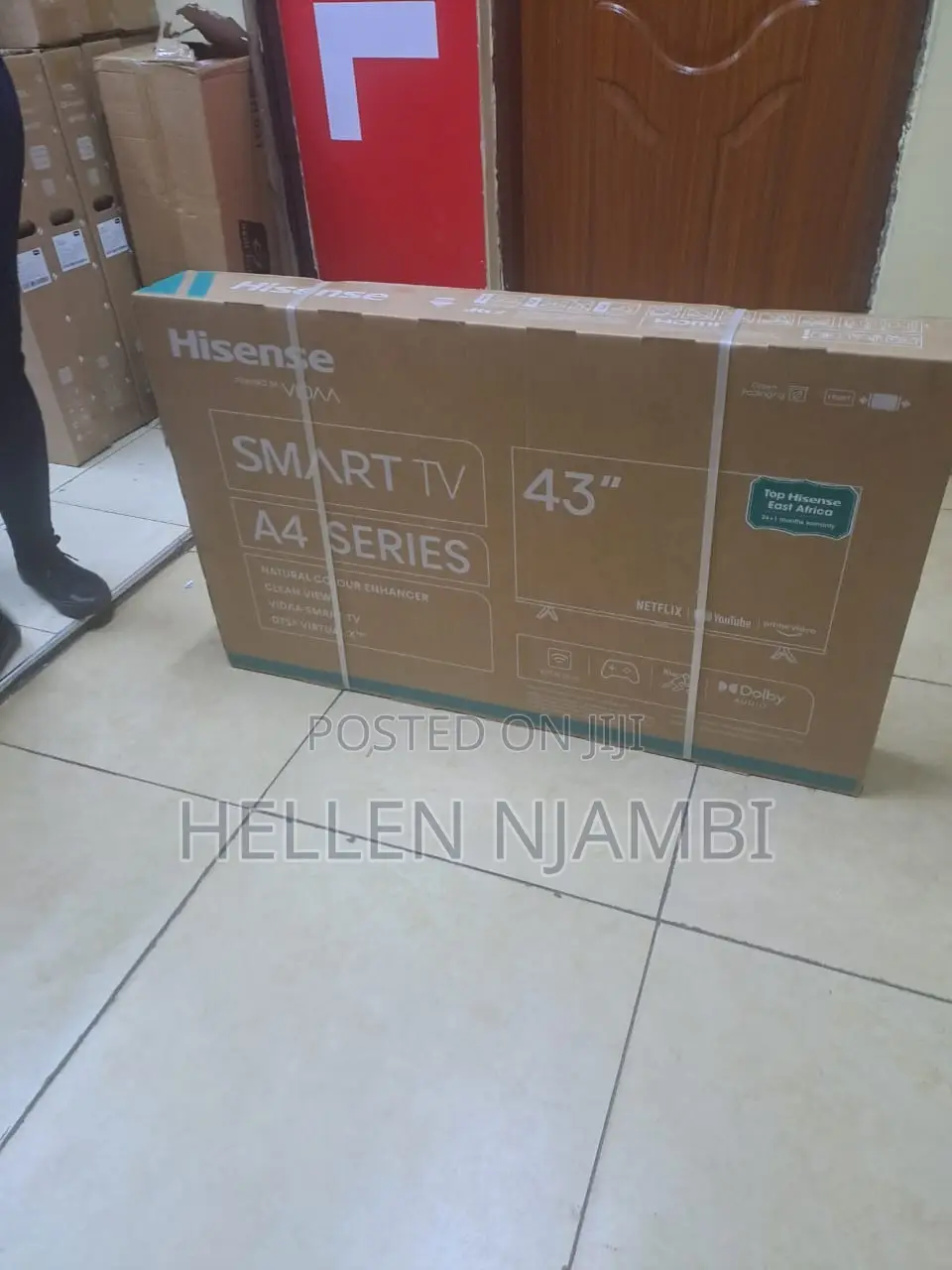 Hisense 43" A4k FHD Frameless Smart Tv