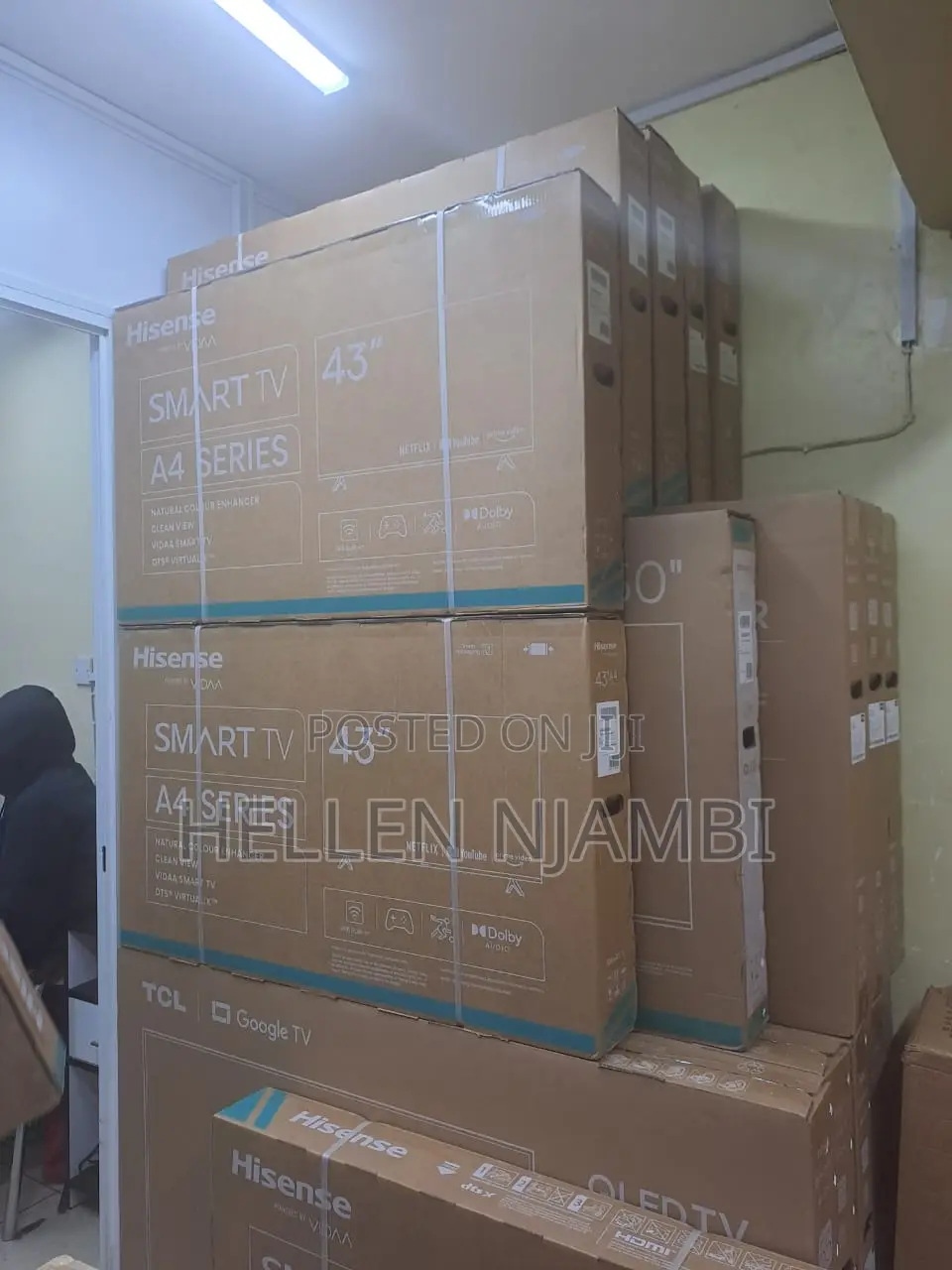 Hisense 43" A4k FHD Frameless Smart Tv