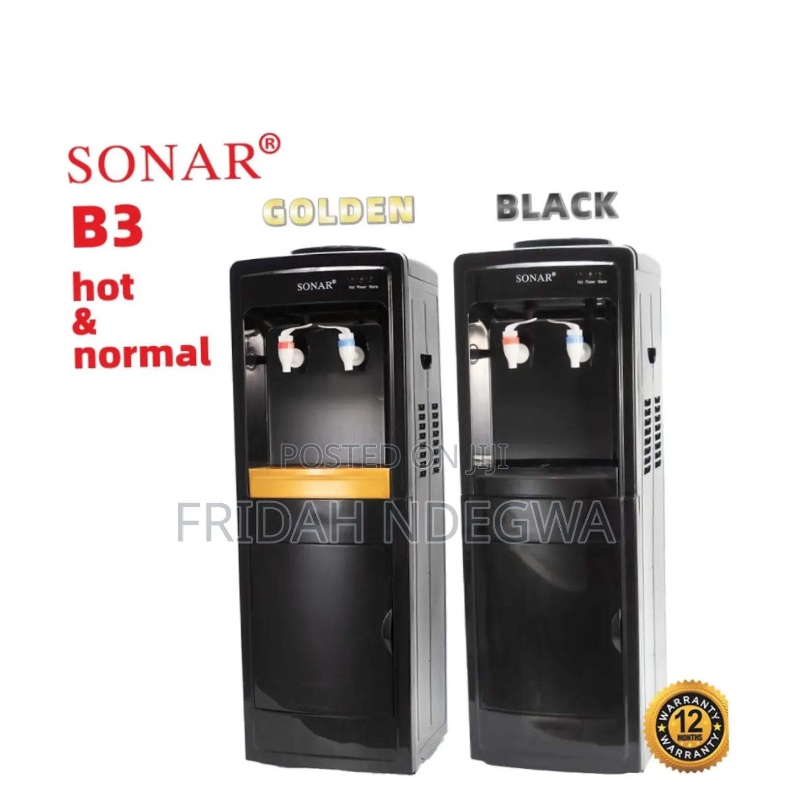 Black Sonar B3 Hot And Normal