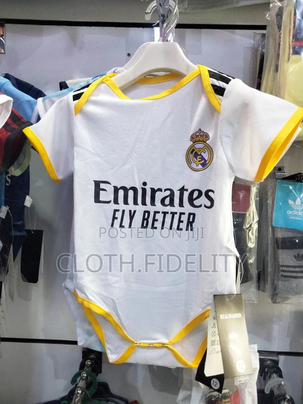 Real Madrid Home Kids Romper 25/26. - main view