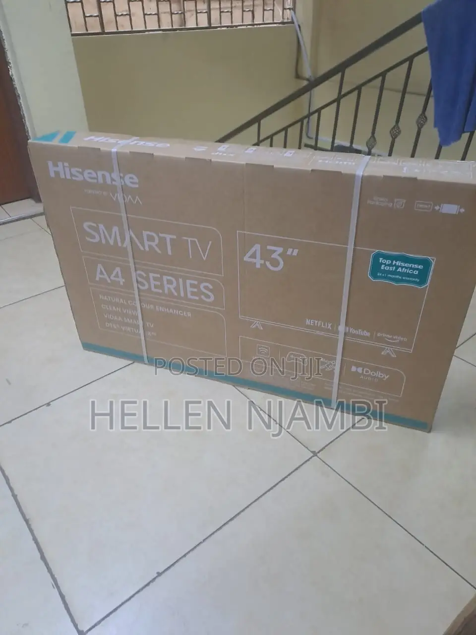 Hisense 43a4ken Full Hd 43" Inch Frameless Smart TV