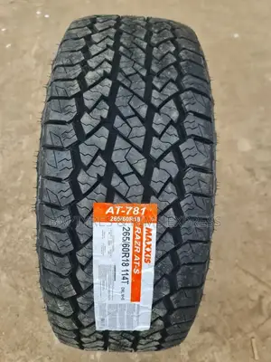 265 /60 R18 Maxxis Tyres (All Terrrain) New Technology.