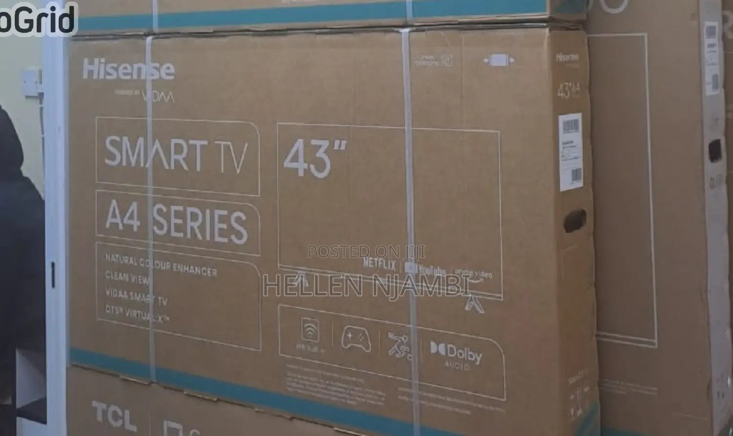 Hisense 43" FHD Smart Tv- A4 Series