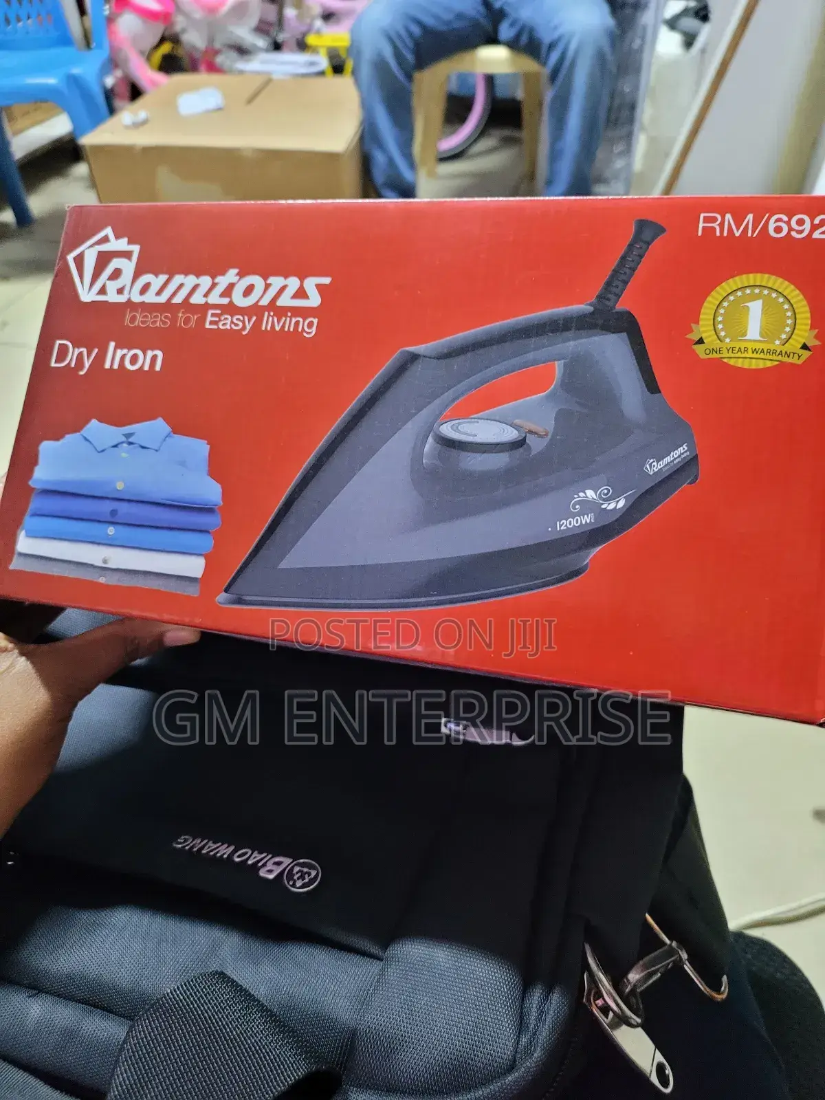 Dry Iron Box -Ramtom