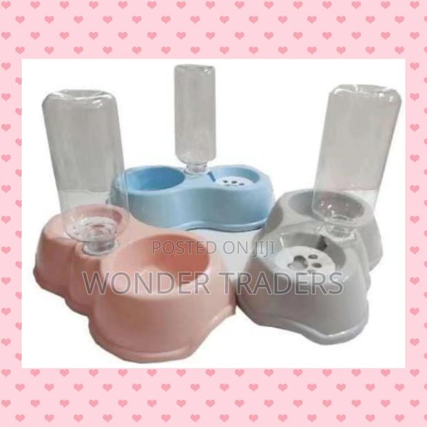 *2in1 Automatic Doublr Pet Bowl Plus Water Dispenser* - main view