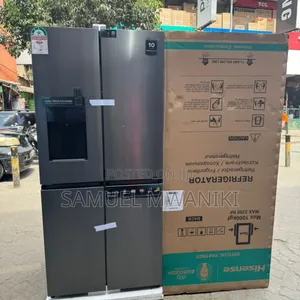 Hisense 470l 4 Door Fridge With Ice Maker Water Dispenser