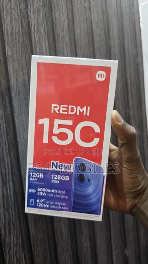 New Xiaomi Redmi 15C 4G 128 GB Black - main view