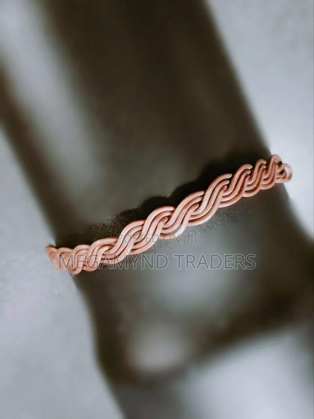 Pure Copper Bracelet/Adjustable Copper Bangle - thumbnail 17