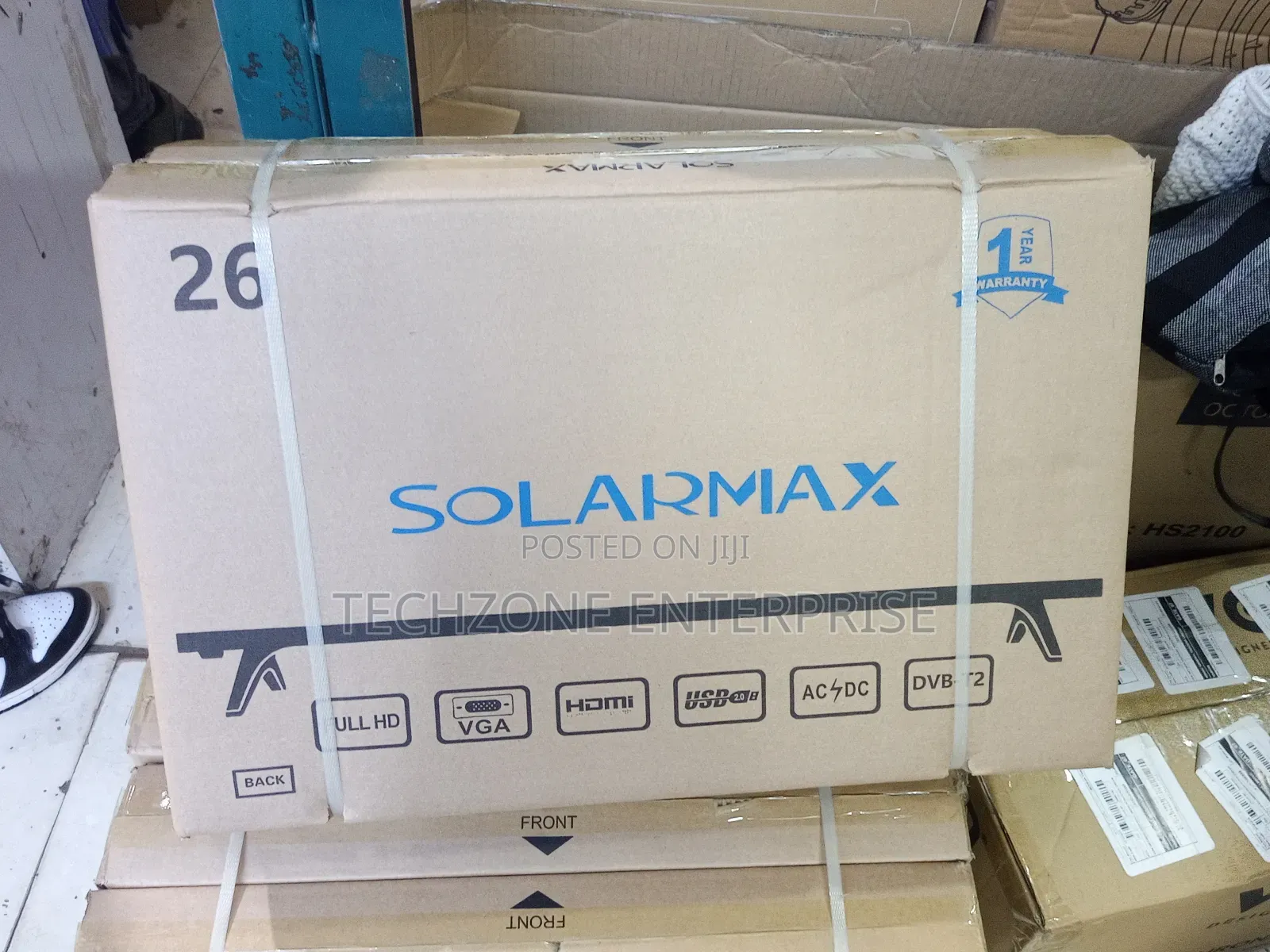 Solarmax 26 Inches Digital Tv
With Inbuilt Decorder 