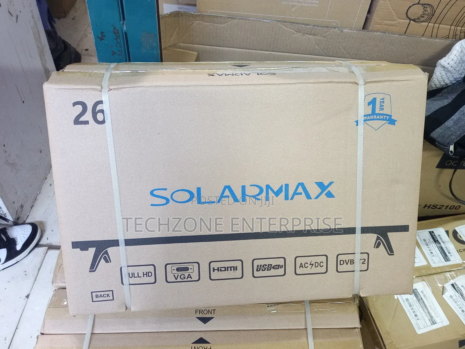 Solarmax 26 Inches Digital Tv
With Inbuilt Decorder 