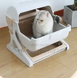 Sifting Semi-Automatic Large Cat Litter Box