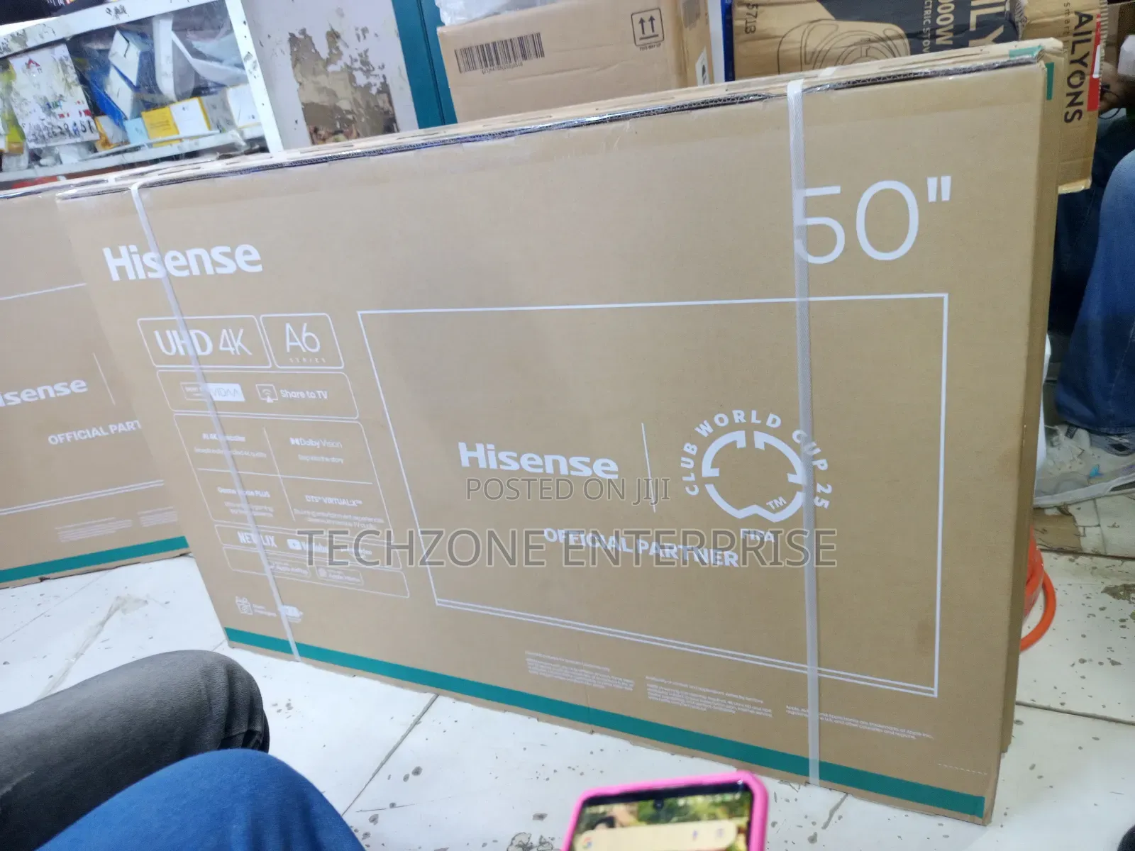 Hisense 50a6k 50 Inch Uhd Smart Tv With Dolby Vision 