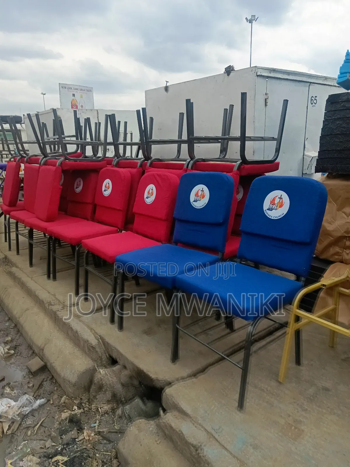 Church Chairs, With Coated Frame 