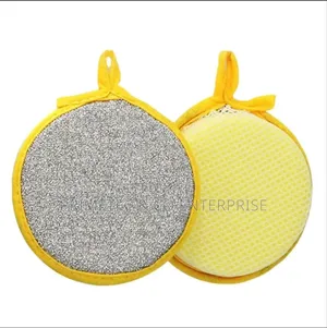 *5pcs Double Side Dishwashing Sponge