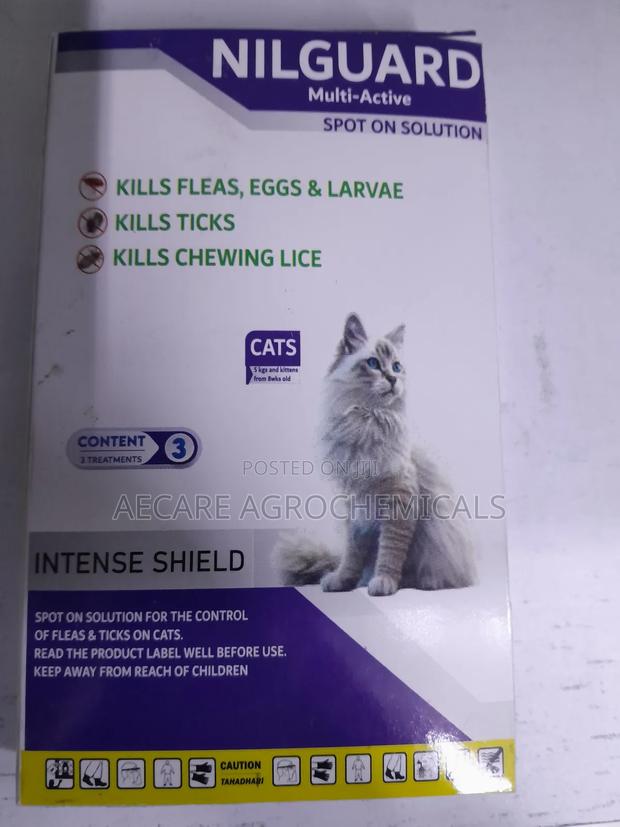 Nilguard Spot on Solution for Cats Pippete Flea and Ticks Control - main view