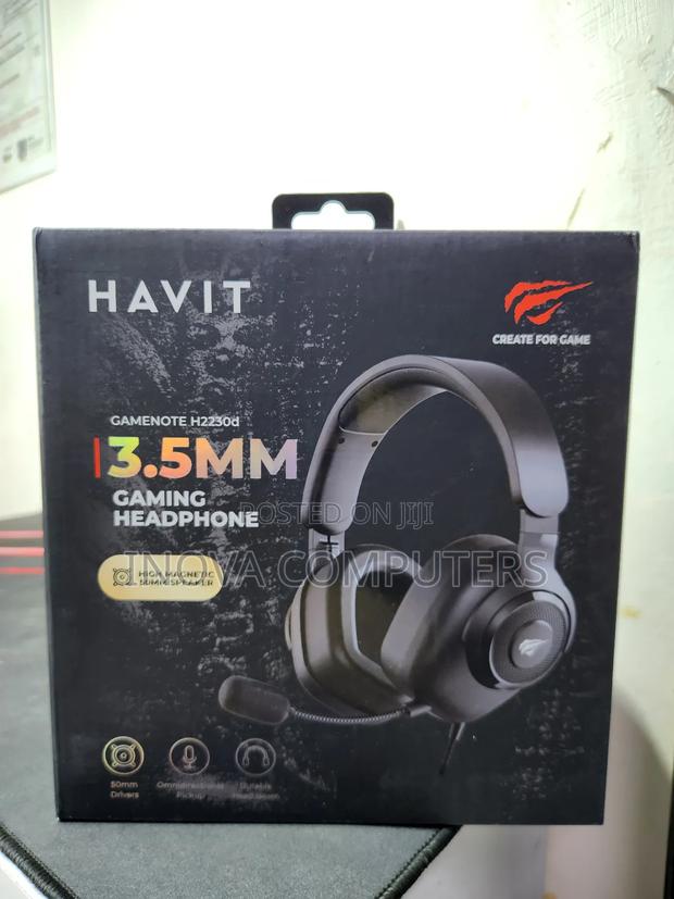 Havit Gamenote H2230d, Low Latency Gaming Headphone Black