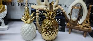 Pineapple Decor Gold and White - thumbnail 2