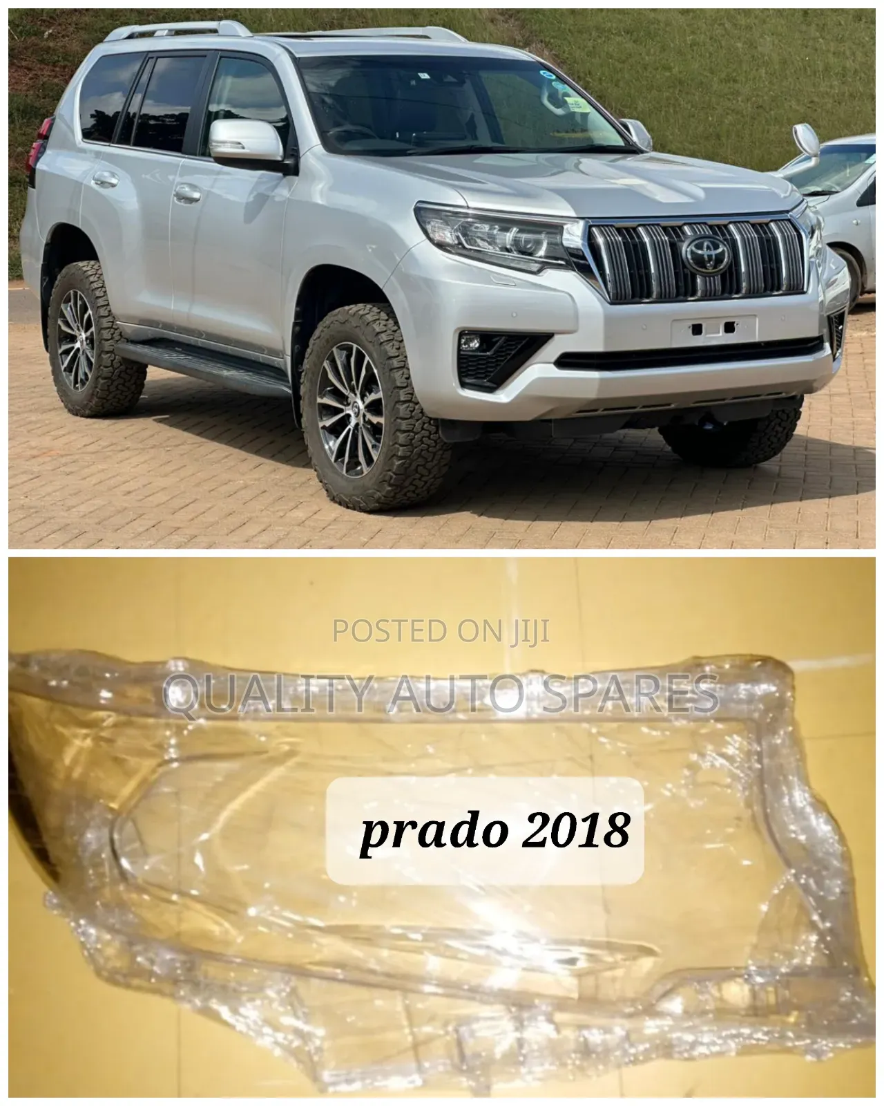 Toyota Prado 165 Headlight Lens