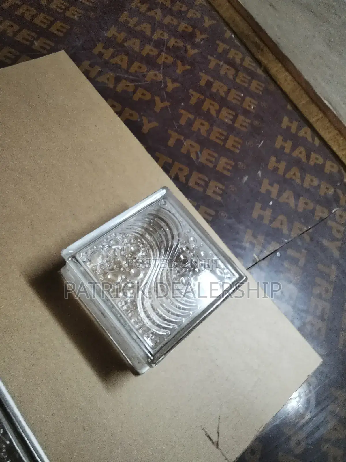 Parallel Clear Glass Block