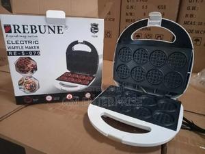 Rebune Electric Round Shape Waffle Maker - thumbnail 2