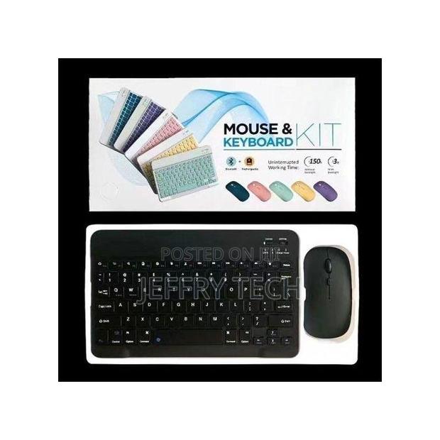 Bluetooth Keyboard and Mouse Kit - Black - main view
