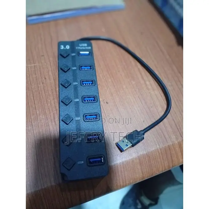 7 Data Usb Port With Power Switches Each