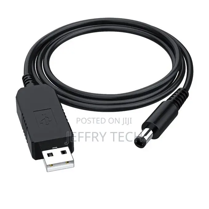 Power Usb 5v to Dc 12v Cable Lamp Cord Cable Dc 5v T)