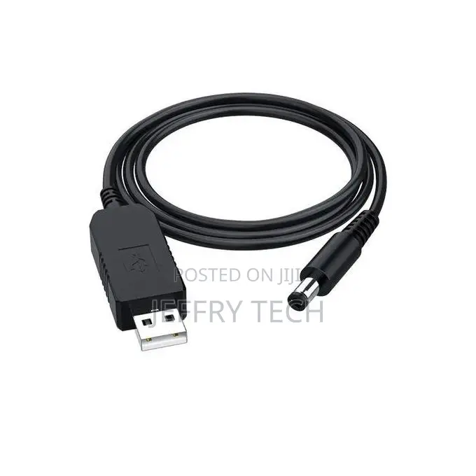 Power Usb 5v to Dc 12v Cable Lamp Cord Cable Dc 5v T)