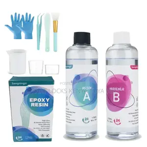 Epoxy Resin Kit 1:1 Diy 500 G