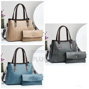 Quality Leather Queen 2 in 1 Handbags Set Large
