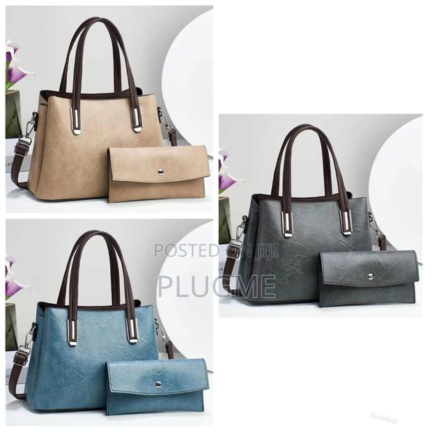 Quality Leather Queen 2 in 1 Handbags Set Large