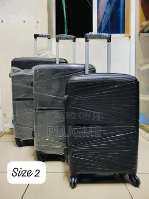 Unbreakable Rubber Suitcase Pp 3-in-1 Suitcase Set