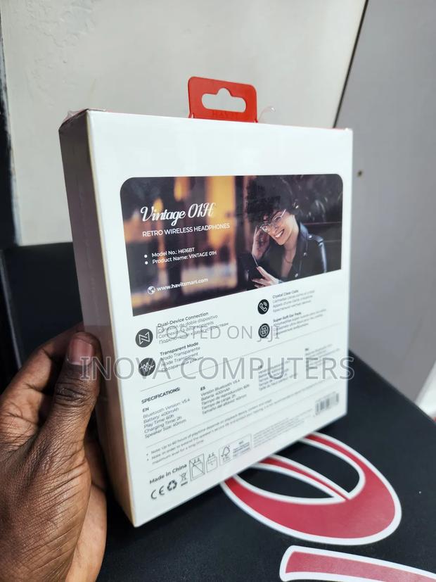 Havit Wireless Headphones H616bt Retro - thumbnail 2