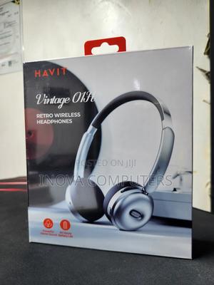 Havit H616bt Bluetooth Wireless Headphone - Silver - thumbnail 2