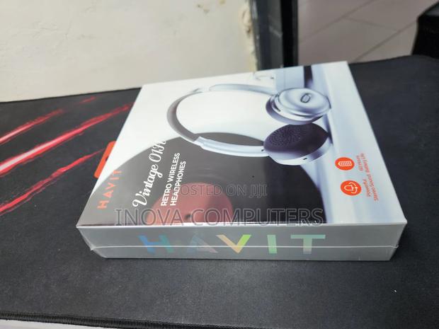 Havit H616bt Bluetooth Wireless Headphone - Silver - thumbnail 3