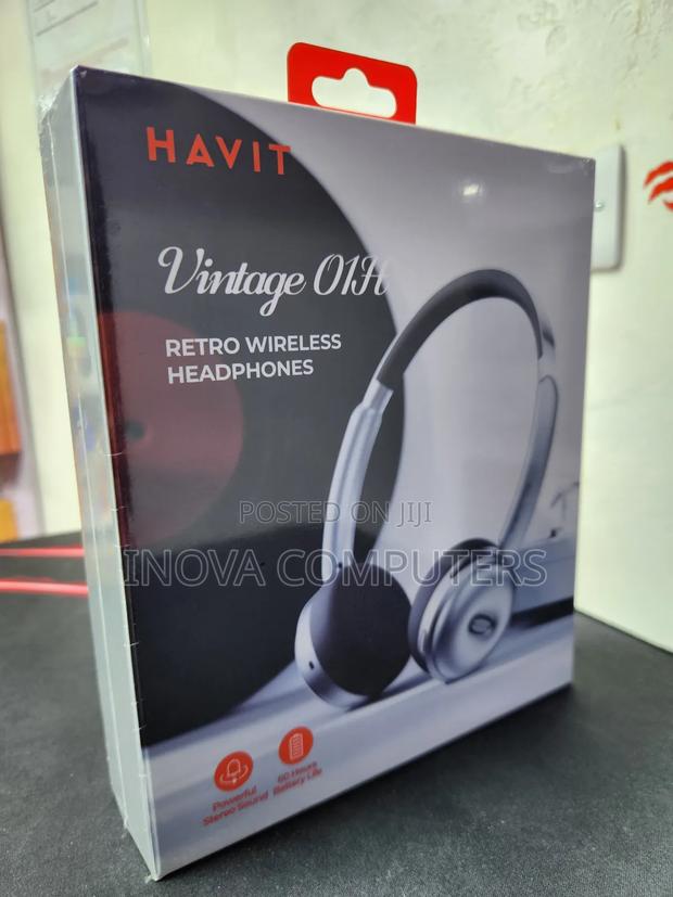 Havit H616bt Bluetooth Wireless Headphone - Silver - thumbnail 4
