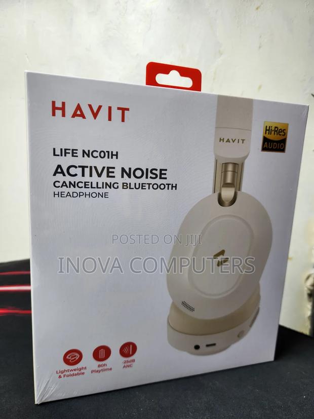 Havit Life Nc01h Wireless Bluetooth Headphones H668bt - Beige Zoom