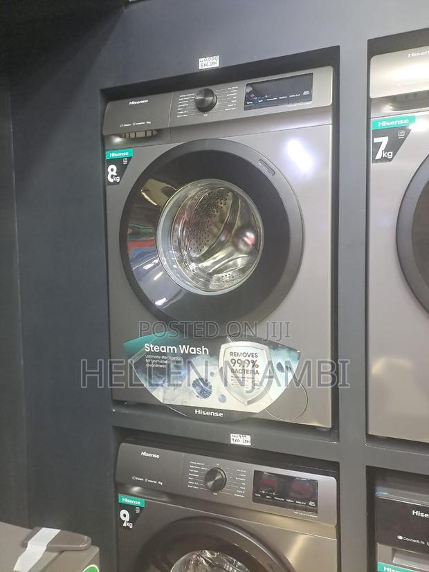 Hisense 8kg Washer Full Automatic Wash Spin Machine - main view