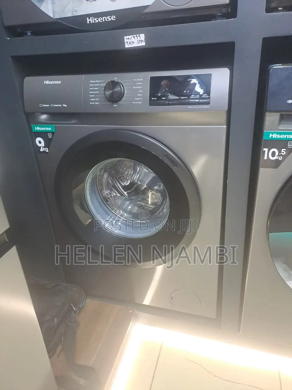 Hisense 9kg Wash and Spin Front Load Washer