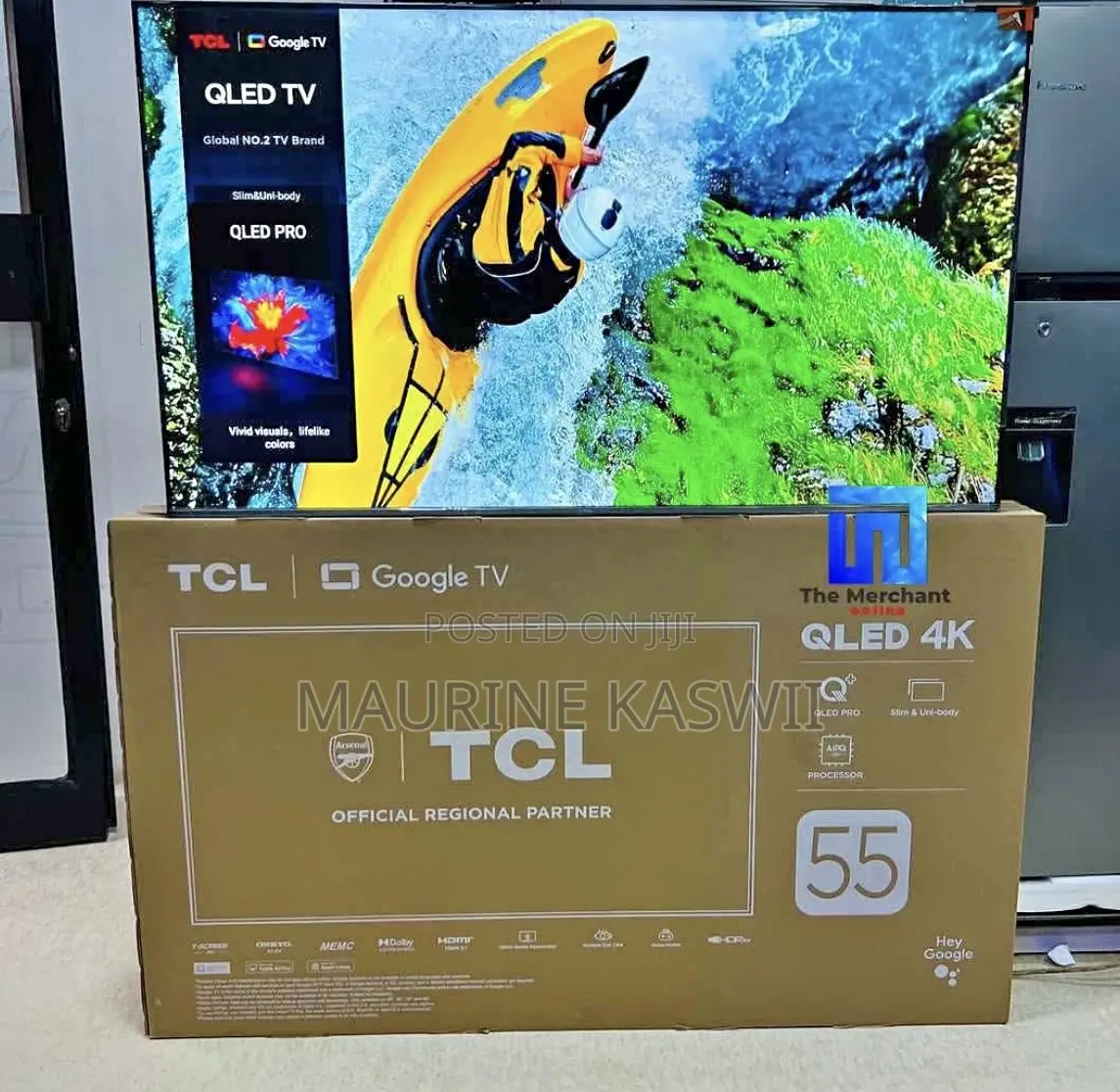 TCL Qled Pro Plus 55” With 2 Onkyo Speakers