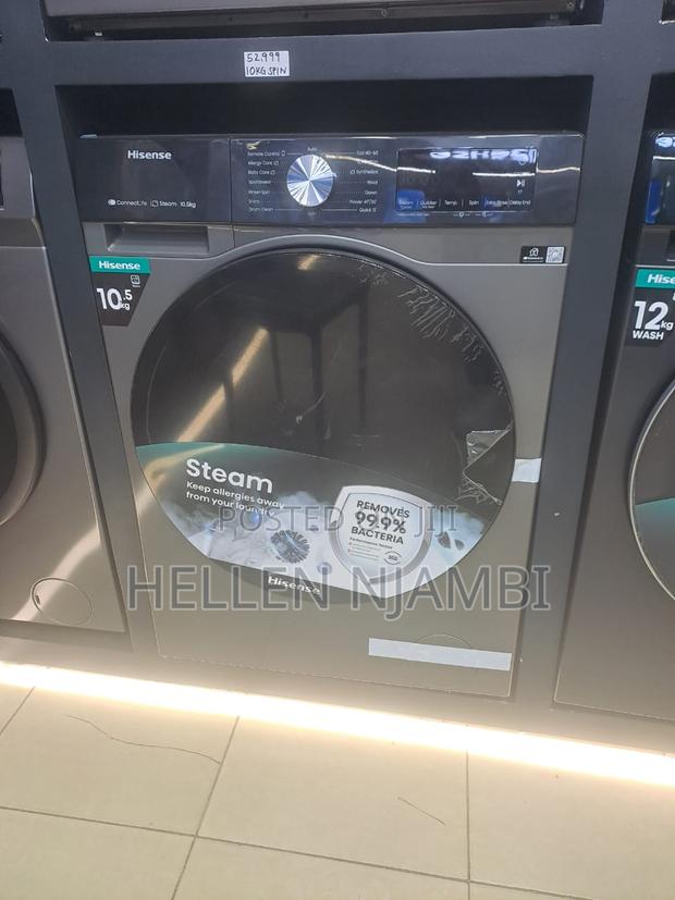 Hisense 10.5kg Front Load Full Automatic Washer - main view